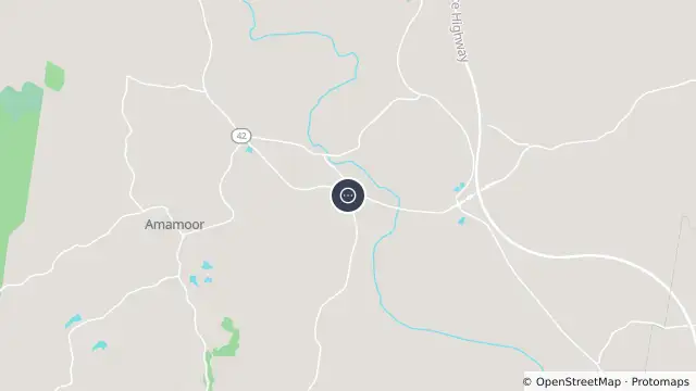 Map of Amamoor – Mary Valley Rd At Mary Valley Link Rd - 4570 and nearby items