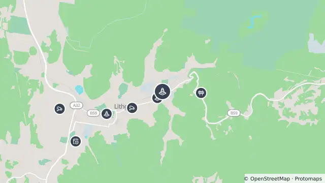 Map of Changed Traffic Conditions Load Limit — Gas Works, Lithgow and nearby items
