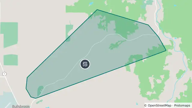 Map of Planned Power Outage — Bullsbrook and nearby items