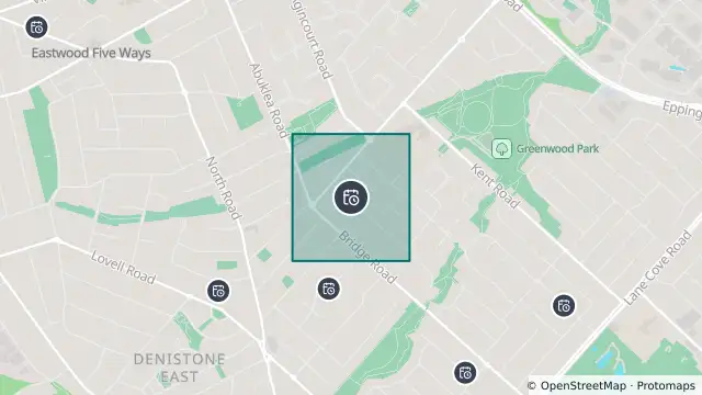 Map of Planned Power Outage — Marsfield and nearby items