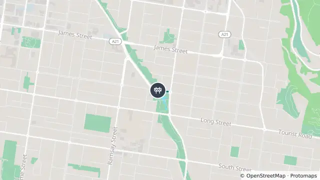 Map of Roadworks — Perth Street — Rangeville / South Toowoomba and nearby items