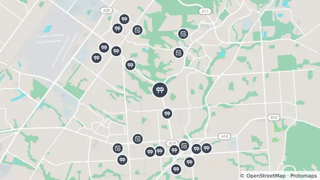 Map of Mowing — Mcintyre Road, Modbury Heights and nearby items