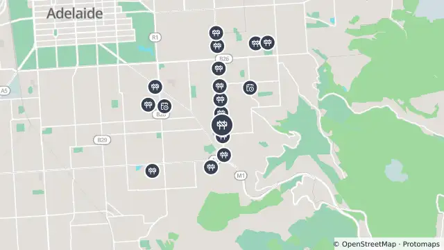Map of Vms Trailer — Portrush Road, Glen Osmond and nearby items