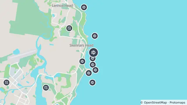 Map of Smart Drumline Location — Sharpes and nearby items