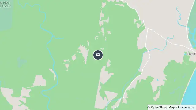 Map of Scheduled Roadwork — Beranghi Road, Crescent Head and nearby items