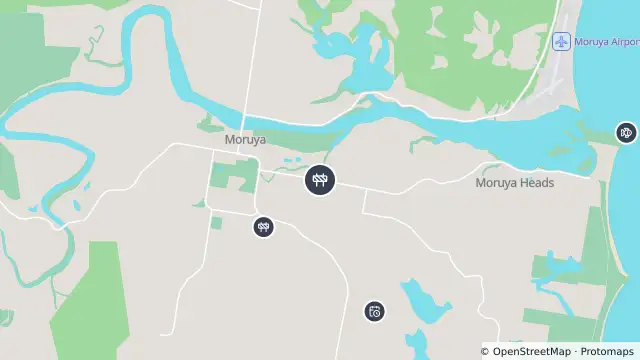 Map of Scheduled Roadwork Maintenance — South Head Road, Moruya and nearby items