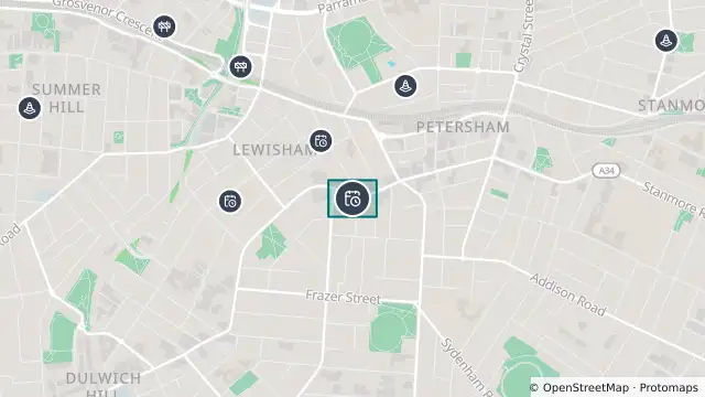 Map of Planned Power Outage — Petersham and nearby items