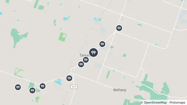 Map of Asphalt Works — Murray Street, Tanunda and nearby items
