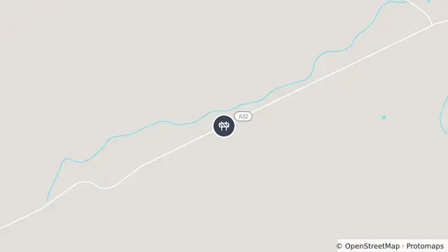 Map of Shoulder Work — Barrier Highway, Bindarrah and nearby items