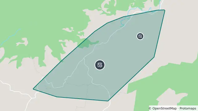 Map of Planned Power Outage — Incd-137385-R and nearby items