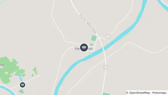 Map of Scheduled Roadwork — North Street, Frederickton and nearby items