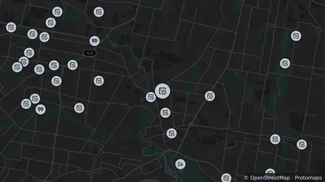 Map of Planned Power Outage — Fairfield East and nearby items