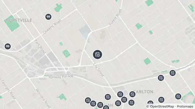 Map of Planned Power Outage — Carlton and nearby items