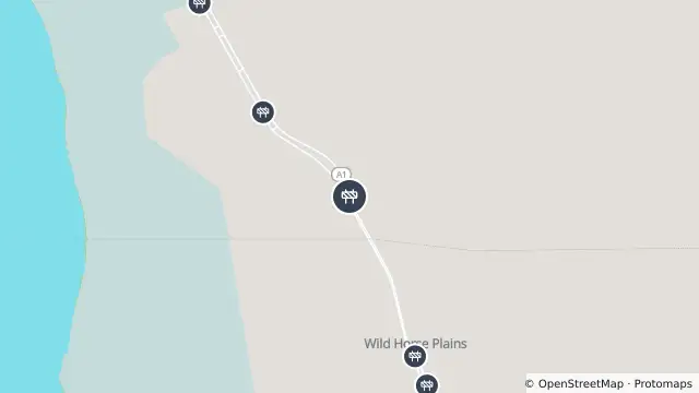 Map of Construction — Port Wakefield Highway, Wild Horse Plains and nearby items