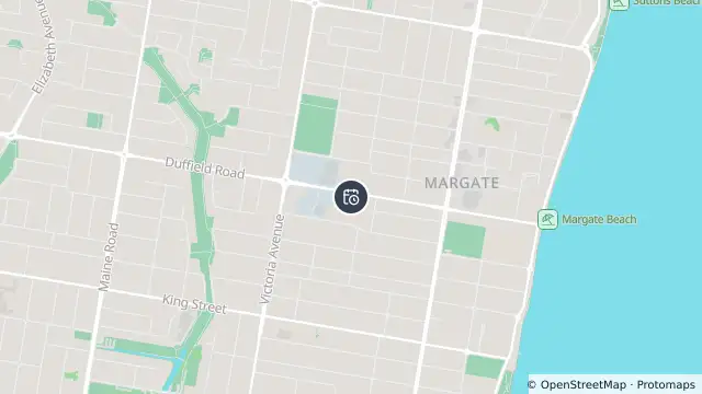 Map of Planned Power Outage — Margate and nearby items