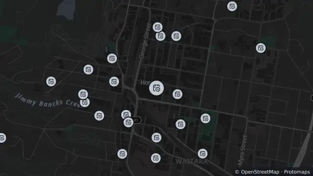 Map of Planned Power Outage — Hornsby and nearby items