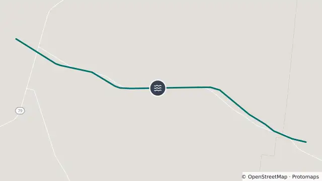 Map of Flooding — Isisford Bimerah Road — Stonehenge and nearby items
