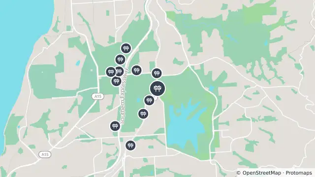 Map of Mowing — Main South Road, Happy Valley and nearby items