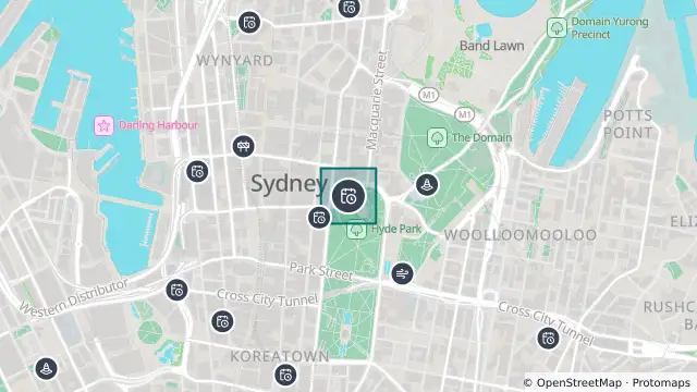 Map of Planned Power Outage — Sydney and nearby items