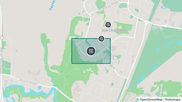 Map of Planned Power Outage — Watanobbi and nearby items