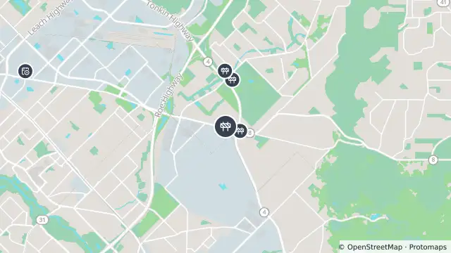 Map of Bruce Rd At Welshpool Rd E, Wattle Grove - Maintenance 8am To 4pm and nearby items
