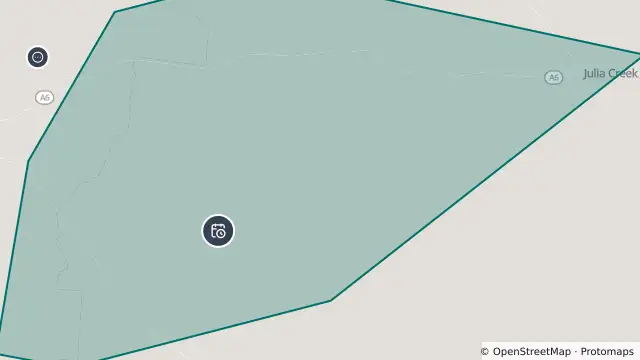 Map of Planned Power Outage — Cloncurry, Julia Creek, Mckinlay, Oorindi and nearby items