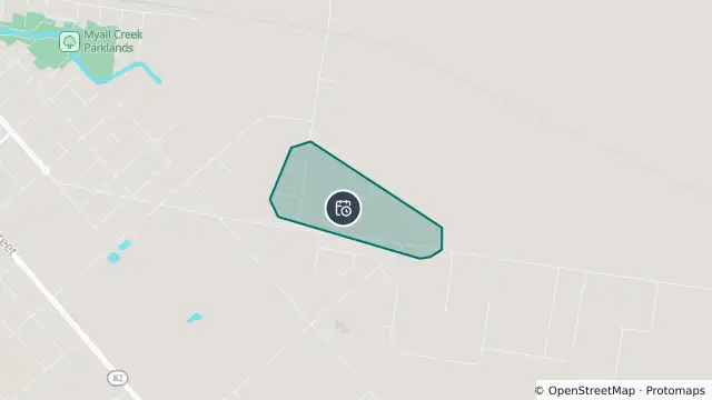 Map of Planned Power Outage — Dalby and nearby items