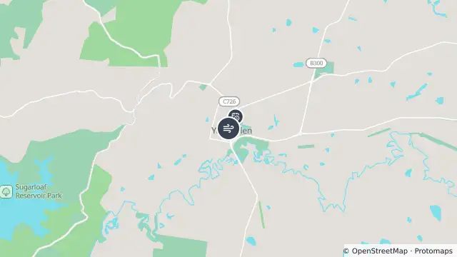 Map of Yarra Glen and nearby items