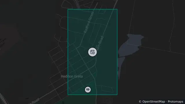 Map of Planned Power Outage — Cliftleigh, Heddon Greta and nearby items