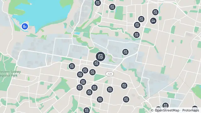 Map of Planned Power Outage — Smithfield and nearby items