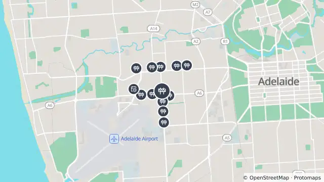 Map of Mowing — Marion Road, Brooklyn Park and nearby items
