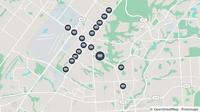 Map of Mowing — Mcintyre Road, Gulfview Heights and nearby items