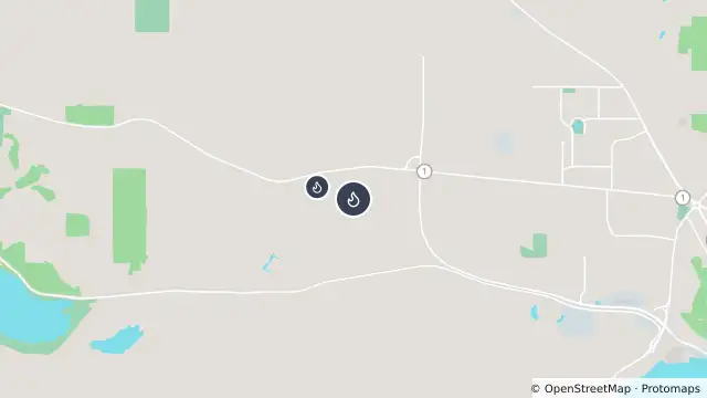 Map of Bushfire — Marbelup, City Of Albany and nearby items