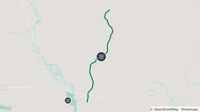 Map of Flooding — Pine Hill Road — Pine Hill / Port Wine and nearby items