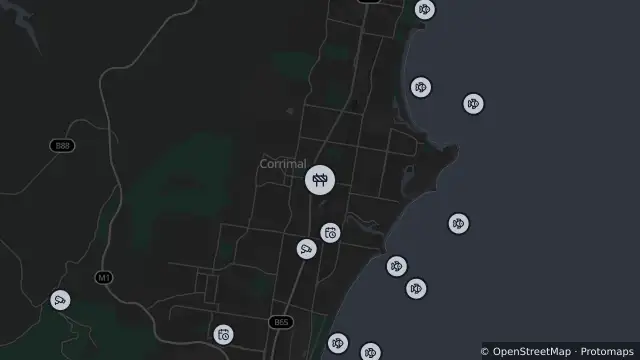 Map of Scheduled Roadwork — Railway Street, Corrimal and nearby items