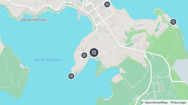 Map of Planned Power Outage — Manly and nearby items