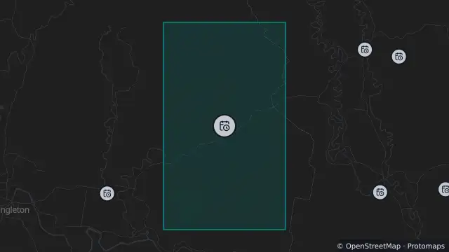 Map of Planned Power Outage — Glendon Brook, Stanhope and nearby items