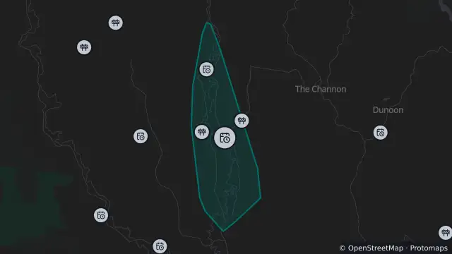 Map of Planned Power Outage — Incd-137945-R and nearby items