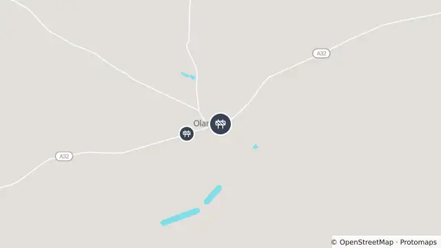 Map of Shoulder Work — Barrier Highway, Bulloo Creek and nearby items