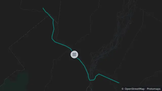 Map of Flooding — Yaraka Bimerah Road — Isisford / Stonehenge and nearby items