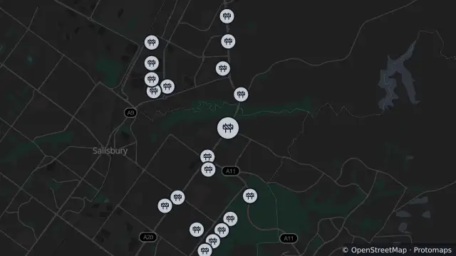 Map of Mowing — Main North Road, Salisbury Park and nearby items