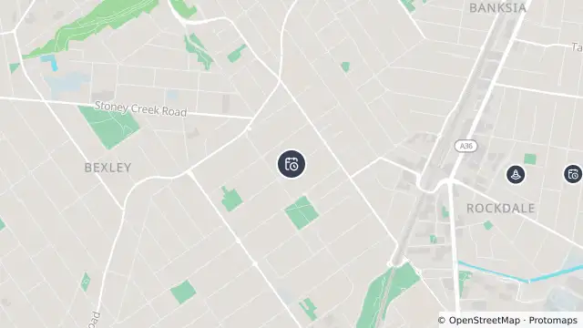 Map of Planned Power Outage — Bexley and nearby items