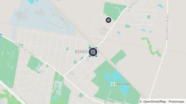 Map of Planned Power Outage — Beresfield and nearby items