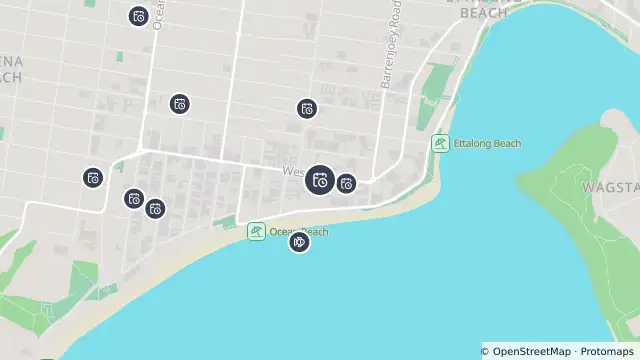 Map of Planned Power Outage — Umina Beach and nearby items