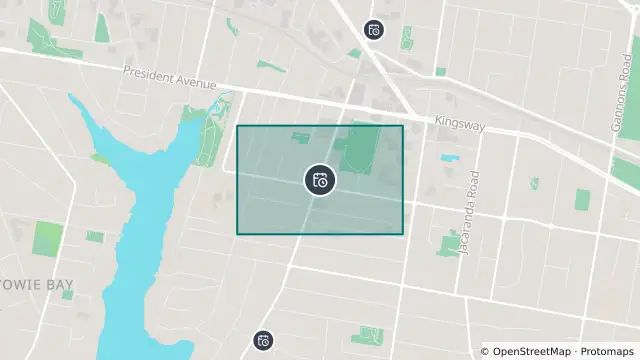 Map of Planned Power Outage — Caringbah, Caringbah South and nearby items