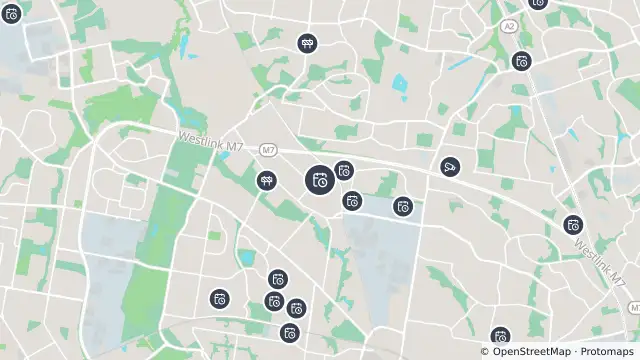 Map of Planned Power Outage — Marayong and nearby items