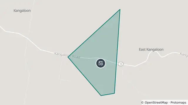 Map of Planned Power Outage — Kangaloon and nearby items