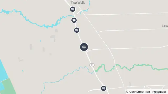 Map of Mowing — Port Wakefield Highway, Two Wells and nearby items