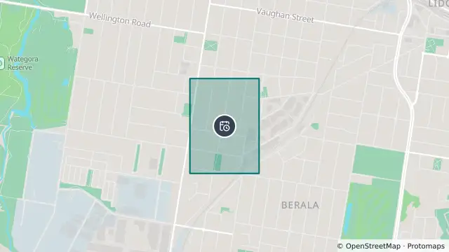 Map of Planned Power Outage — Auburn, Berala, Lidcombe and nearby items