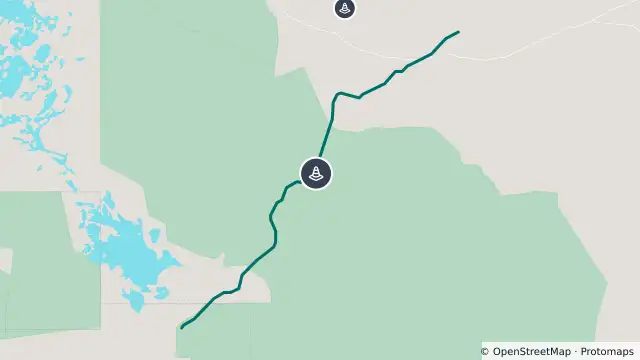 Map of Yardea Rd - Yardea Station To Minnipa — 4wd and nearby items